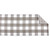 Reversible Buffalo Check Table Runner - 72" - White and Gray - IMAGE 3