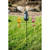 38" Green Outdoor Ground Stake Wine Bottle and Wine Glass - IMAGE 1