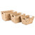 Woven Water Hyacinth Storage Basket - 18" - Set of 2 - IMAGE 1