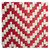 13.75" Red and White Round Paper Storage Bin - IMAGE 2