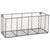 Set of 2 Rustic Bronze Wire Wall Basket Storage, 17" - IMAGE 2