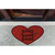 Home Sweet Home Heart Shaped Doormat - 30" - Red and Black - IMAGE 1