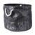 13.75" Black and Silver Storage and Laundry Bin - IMAGE 1