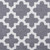 Set of 2 Gray and White Nonwoven Polyester Cube Storage Bin with Lattice Design 11" - IMAGE 2