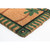 Handwoven Rectangular Coir Doormat with Palm Tree Design 30" x 18" - IMAGE 3