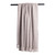 60" Beige Rectangular Chevron Cotton Throw - IMAGE 2