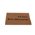 Rectangular Skid Free Coir Doormat with Hibernating Design 30" x 18" - IMAGE 1