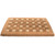 Brown Rectangular Handwoven Coir Doormat with Square Pattern Design 30" x 18" - IMAGE 2