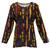 Leaf Divide Women's Adult Tunic Long Sleeve Top - Medium - IMAGE 1