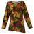 Leave It To Fall Women's Adult Autumn Tunic Long Sleeve Top - Medium - IMAGE 1