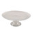 8.25" Clear Round Glass Crypto Small Round Cake Plate - IMAGE 1