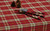 52" x 52" Campfire Red and White Classic Plaid Table Cloth - IMAGE 3