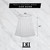 20" x 54" Gray Shower Wrap For Men - IMAGE 2