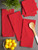 Flat Woven Kitchen Dish Towel - Tango Red - 18" - Set of 6 - IMAGE 4