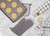 Quilted Terry Cotton Kitchen Oven Mitts - 13" - Stone Gray - Set of 2 - IMAGE 3