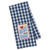 Chicken Embroidered Kitchen Dishtowels - 28" - Red and Blue - Set of 3 - IMAGE 4