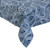 120" Zippered Outdoor Tablecloth with Printed Blue Paisley Design - IMAGE 3