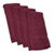 Set of 4 Red Traditional Dish Towels 26" - IMAGE 1