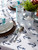 Anchors Away Nautical Outdoor Tablecloth - 84" - White and Nautical Blue