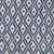 72" Blue and White Rectangular Diamond Weaved Table Runner - IMAGE 4