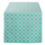 72" Aqua Blue Lattice Table Runner - IMAGE 1
