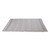 4' x 6' Stone Gray And Grayish White Rectangular Moroccan Reversible Outdoor Rug - IMAGE 4