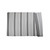 4' x 6' Reversible Moroccan Striped Outdoor Area Throw Rug - Gray and White - IMAGE 4
