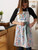 31" x 40" Pink and White Homemade With Love Printed Apron