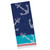 Nautical Boat Anchor Cotton Dish Towels - 28" - Blue and Red - Set of 2 - IMAGE 2