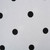 Polka Dot Rectangular Reversible Placemats - 19" - Black and White - Set of 4 - IMAGE 4