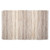 2' x 3' Striped Yarn Area Throw Rug - Brown and Beige - IMAGE 2