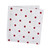 Set of 4 White and Red Polka Dot Napkin, 18" - IMAGE 6