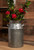 12" Rustic Vintage-Style Milk Can