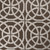 4' x 6' Brown and White Rectangular with Infinity Circle Design Outdoor Rug - IMAGE 2