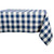 Farmhouse Buffalo Check Cotton Tablecloth - 84" - Navy Blue and White - IMAGE 1
