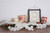 Set of 2 White and Black "Noel" "Merry Christmas" Hanging Signs 10" - IMAGE 2