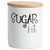Coffee Sugar Tea Kitchen Storage Canisters - 5.5" - White and Brown - Set of 3 - IMAGE 6