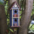 12.6" Distressed Finish Wooden Birdhouse - IMAGE 6