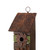 14.45" Distressed Finish Wooden Birdhouse - IMAGE 3