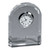 3.75" Optic Crystal Semi Circular Clock - IMAGE 3