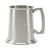4.5" Classic Polished Satin Silver Pint Tankard - IMAGE 3