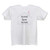 40" White Hanes T- Shirt Home Sweet Home! Medium - IMAGE 1
