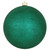 Glitter Emerald Green Shatterproof Christmas Ball Ornament 8" (200mm) - IMAGE 1