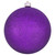 Purple Shatterproof Glitter Christmas Ball Ornament 8" (200mm) - IMAGE 1