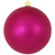 Glamour Pink Shatterproof Matte Christmas Ball Ornament 8" (200mm) - IMAGE 1
