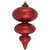 Sonic Red Shatterproof Shiny Christmas Jumbo Finial Ornament 15" (380mm) - IMAGE 1