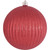 Glitter Red Ripple Shatterproof Christmas Ball Ornament 8" (200mm) - IMAGE 1