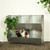 24" Silver Farmhouse Galvanized Storage Shelf