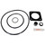 1.5 HP Square Flange Threaded Shaft Horizontal Single Phase Pool Pump Motor, 1.1 SF - IMAGE 3