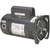 1 HP Square Flange Single Phase Threaded Shaft Horizontal Pool Pump Motor, 1.25 SF - IMAGE 1